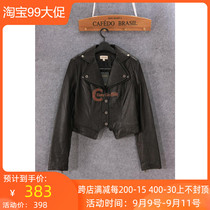 Clearance QDA Womens 2014 Autumn Sheepskin Jacket Coats Leather Clothes 49409906 Hang Price 3988