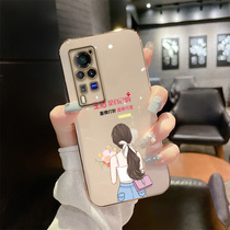 vivox60pro mobile phone shell vovox6sa female section vivix6d minimalist V2047A protective sleeve viv0x6a mesh red new vox6l all-bag proof
