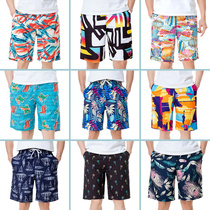 Beach pants men loose five-speed dry and awkward swim can be drained couple hot spring seaside vacation tide shorts