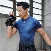  DESCENTE DISANTE TRAINING WU YANZU MENS SPORTS TIGHTS OF THE SAME STYLE D0231TCO52A