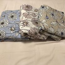 Hemp cotton blend quilt cover thick and durable Japanese style moisture absorption natural material ultra low price elegant fashion Skin Friendly