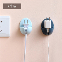 Creative Power Plug Hook Powerful Viscose Home Kitchen Containing Hook Dormitory Wall-mounted Hook Door Rear Stick Hook