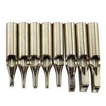 Tattoo steel needle nozzle 8 types 1 set of alloy stainless steel needle nozzle stainless steel needle nozzle stainless steel needle nozzle tattoo needle nozzle