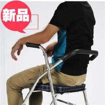 Walker holding walking four-legged crutches elderly stool e-walking frame portable Walker elderly seat