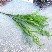 Silkscreen floral material flower arrangement grass diy hand emulated water grass full of rain and childrens sister shop