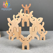 Waldorf Life Hall Hercules stacked music childrens puzzle balance villebek building blocks baby early education toys