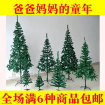 Simulation evergreen small Christmas tree 1 5 m 1 8 meters 60cm artificial bare trees light tree is just
