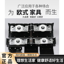 Heavy-duty sliding door sliding door pulley accessories wardrobe wheel aluminum alloy track
