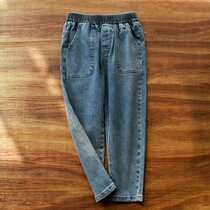 Girl Jeans 2022 Spring Children Pants Women Great Boy Foreign Air Long Pants Little Girl New Spring Dress Couts