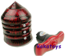 3080 imitation wood gyro colorful lighting plus laser imitation wood gyro flash music gyro stall toys mixed batch