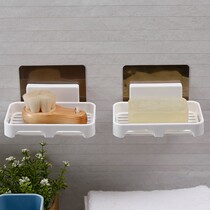 Soap box Nordic style soap box glued to the wall hanging wall non-perforated toilet Shelf Large extra large size