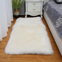 Wool carpet bedroom thick leather wool one sheepskin blanket plush carpet wool mat leather reclining