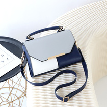  Hong Kong bag womens 2020 new Korean version of the wild large-capacity small square bag leather shoulder messenger handbag