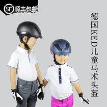 SF equestrian equipment supplies Germany imported KED helmet Mens and womens childrens riding helmet ultra-light horse