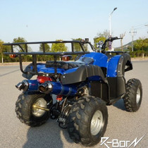 125cc double seat 8 inch double aluminum row big bull ATV four-way cross-country motorcycle beach off-road