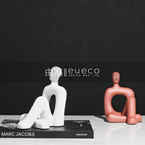 Modern Pole minimalist Object-style Soft Adornment Boilerplate Room Sales of books Room Art Creative Sculpture Pendulum