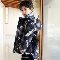 (broken code to pick up the leak) boys winter clothing men's children's clothing fried street down jacket coat children's 2021 new tide brand foreign style