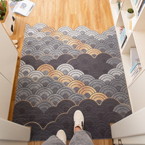 Access door floor mat wire ring dirt-resistant foot mat Nordic light luxury door large area door mat non-slip mat carpet