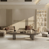 New Zhongyuan Su series soft light brick white 750*1500 tile non-slip floor tile floor wabi-sabi wind wall tile