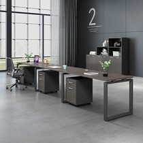 Staff desk simple double staff 4 four-person office desk and chair combination station 6 card office table