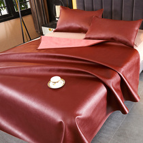 Cow Leather Seat 1 8m Bed Cool Mat Two-sided Flip-floe Summer Foldable Home Summer 1 5 m Single Mat