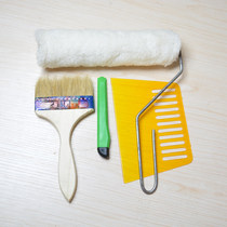 Sticker wall paper tool Wallpaper paper cutter knife Glue paste glutinous rice glue Wallpaper scraper glue brush base film roller