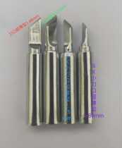 Ultra-thin thickened size knife type knife edge constant temperature branded chrome iron head old iron tip mobile phone engineering laboratory maintenance