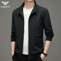 Chiamania collar jacket men 2021 new autumn business casual jacket mens coat thin