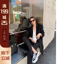 XUELI Sydney womens 70 wool double-sided jacket womens autumn and winter Korean version of small man lace-up woolen coat