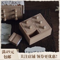 HEEYMIAO cabinet seal English bucket Cabinet plant seal series retro hand account DIY material seal stock