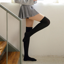Splice socks fake thigh pantyhose women light legs spring and autumn artifact JK socks stockings meat color large size black leggings