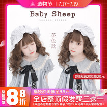 Hum home soft girl medium long curly hair excellent studentWater ripple Lolita Harajuku Lolita wig