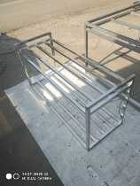 Stainless steel rack custom kitchen rack storage room corner rack bathroom rack seasonings rack workbench load table