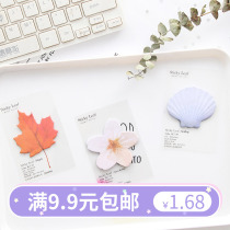 Hipster simulation leaves Post-It Notes Note note note note note note paper N times post multiple optional