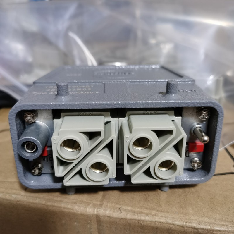 Harting Connector 09140022753 Female Head 09140022751 High Power 09140022750 Vacuum