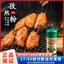 100 Rhinestone Powder 27g Bottled Grilled Goat Meat String Barbecue Sprinkle Grilled Fish Pickle Home small packaged seasoning Seasoning Dip