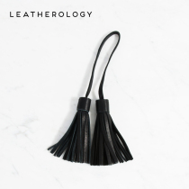 Leatherology Genuine Leather Fluxu Pendant Women Bag Retro Hangers Accessories Creative Gifts Double head Stream Sui Sui