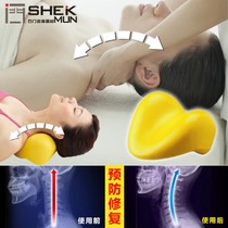Curvability collapse strong vertebral treatment cervical traction anti-bow bag no orthosis pillow cervical vertebra rich and straight
