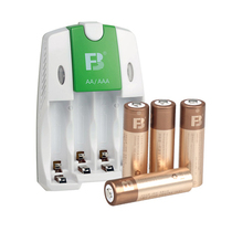 FB Feng Standard FB18 AA2600 mAh*4 rechargeable batteries No 5 Set No 5 with smart fast charging charger