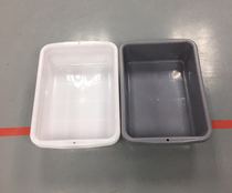 Hotel collection tableware security box collection Bowl basket restaurant plastic basket plate bowl toy storage box rectangular basin