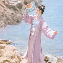 Chi Xia Midsummer Nights Dream: Yaolight Song system solid color long multi-color original improvement Hanfu daily summer and autumn