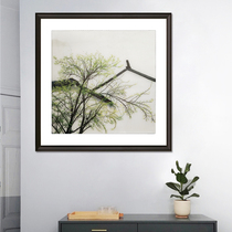 Ingenuity Su embroideryJiangnan water rhyme Home decoration hanging painting embroidery silk