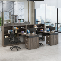 Combination desk Single staff desk 24-person Financial desk and chair Office furniture Office computer desk card position