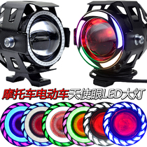 Motorcycle super bright LED head light bulb explosion flash battery car light Road light Strong light spot light External high beam
