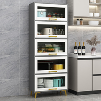 Dining side cabinet modern minimalist lockers light and luxurious bowls cabinet Home Kitchen Cabinet storage cabinets leaning against wall Living room Locker Cabinets