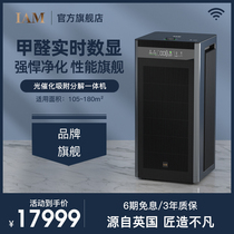 British iam flagship air purifier household formaldehyde removal digital display bedroom sterilization second-hand smoke KJ1500F