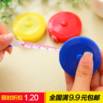 9 9 candy color cute telescopic plastic small tape measure clothing ruler soft ruler small tape measure 1 5 meters