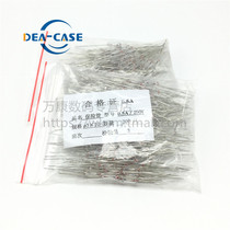 1 pack 3 * 10mm full glass sealed capless 0 5A 1 1 5 2 2 5 3 4 5A leaded fuse 250V