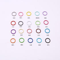 10mm color opening ring diy keychain bag pendant Mobile phone chain Color connecting ring Material Jewelry accessories
