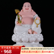 Grand Belle Buddha Statue of Buddha Han Baiyu Home Living room Shops Company Bidding for the Buddhas Buddha Hall Laughing Buddhas of Buddha MillersBodhisattva